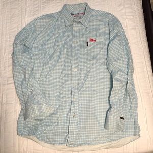 Cinch WRX fire resistant button down shirt